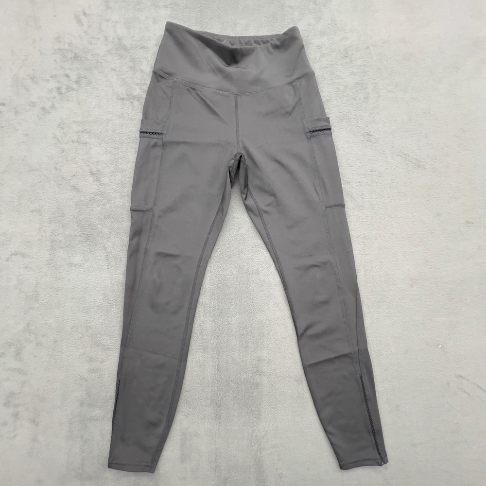 Dyce Active Women's Gray‎ Cargo Pocket Athletic Leggings Size S
